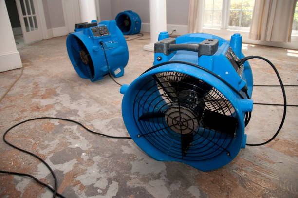 Water damage restoration process in Breckinridge Center, KY